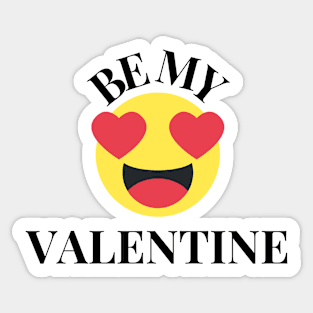 Be My Valentine's Day Gift Sticker